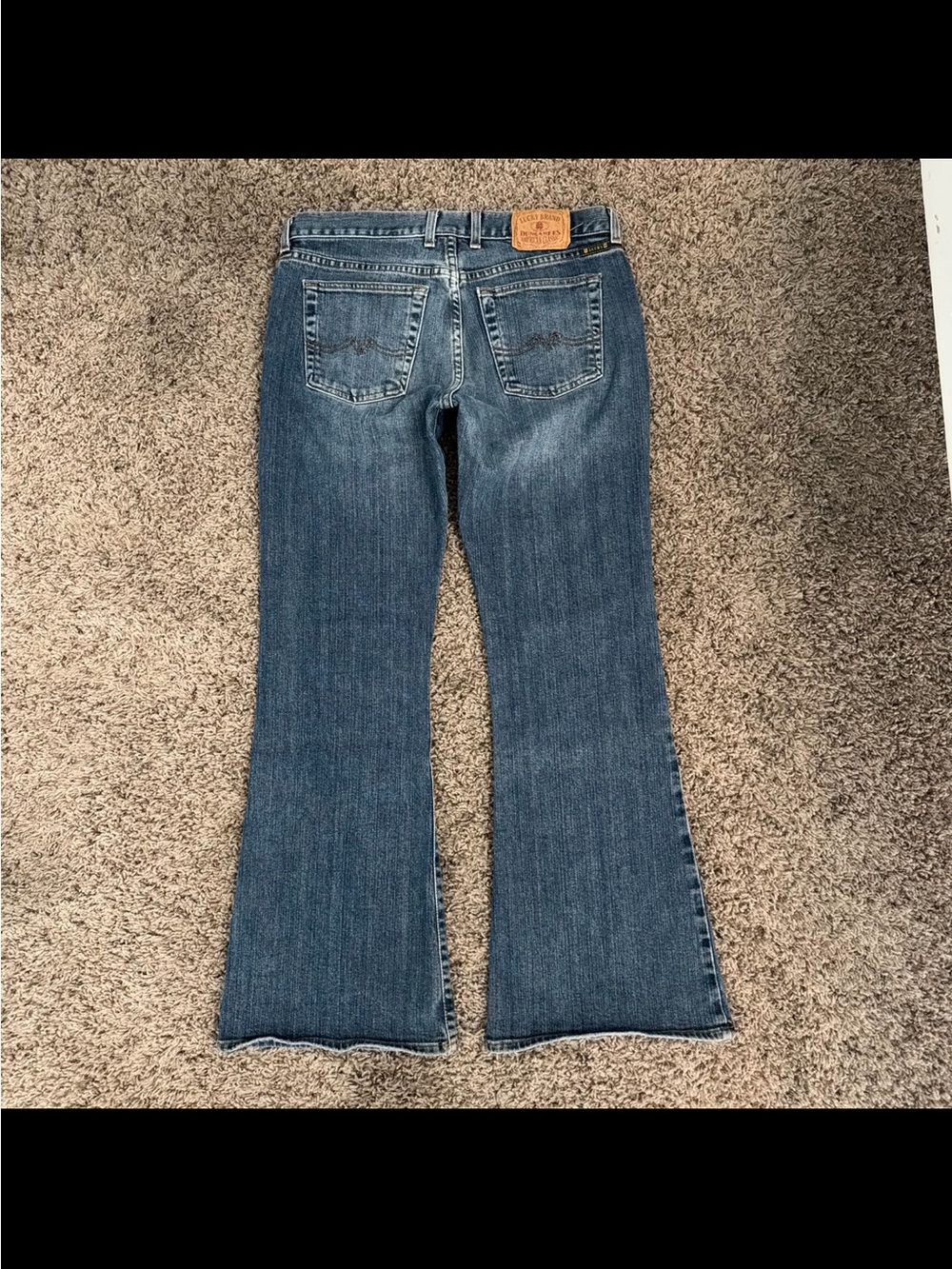 Y2K Lucky Brand Low-rise Flare Jeans